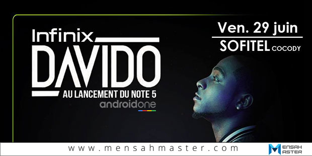 infinix davido cover