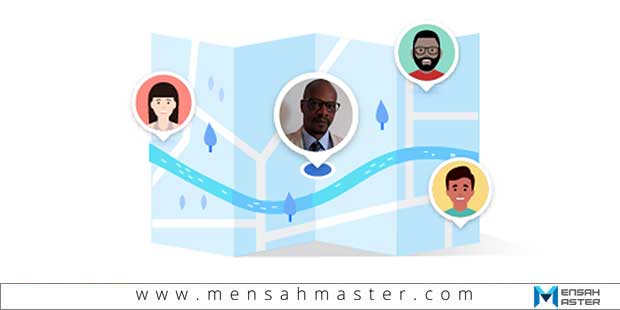 paratge de position Facebook Whatsapp google maps